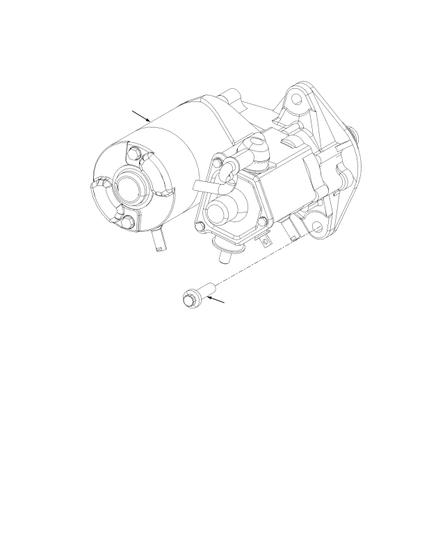 STARTER MOTOR CUMMINS QSB 3.3L DIESEL