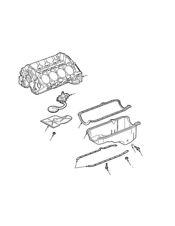 OIL PAN GM 