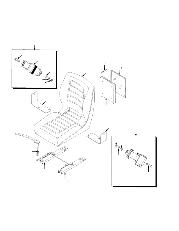 NON-SUSPENSION SEAT