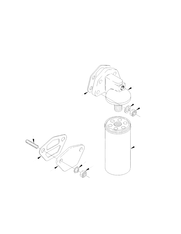 OIL FILTER DIESEL (→ S/N F006A03039)