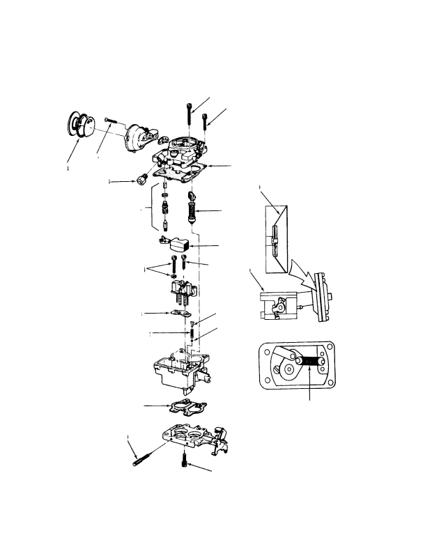 CARBURETOR PETROL (→ S/N F006A07082)