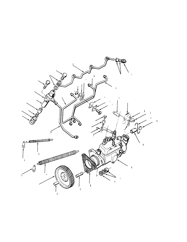 FUEL INJECTION DIESEL (-> S/N F006A03039)