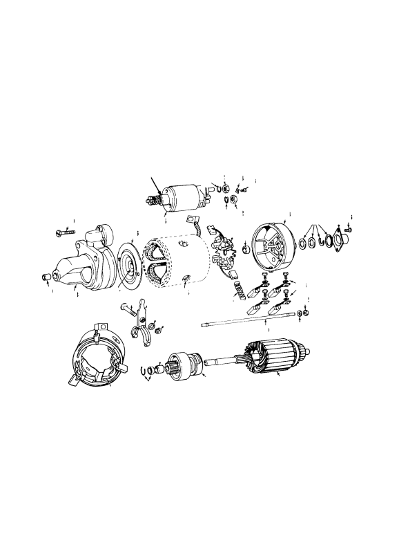 STARTER MOTOR DIESEL