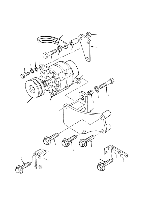 ALTERNATOR MOUNTING DIESEL 