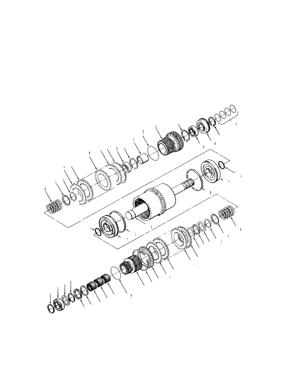 CLUTCH PACK POWERSHIFT DIRECTIONAL (9/1997 ->)