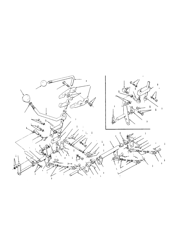 CONTROL LINKAGE POWERSHIFT (-> S/N F006A03790)
