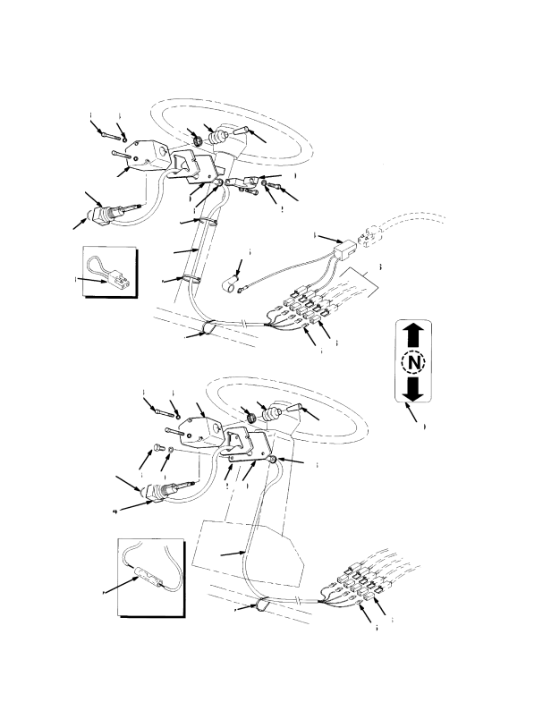DIRECTION SWITCH (-> S/N F006A06480)