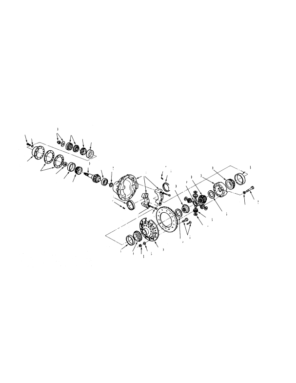DIFFERENTIAL AND CARRIER (S/N F006A11220 ->)