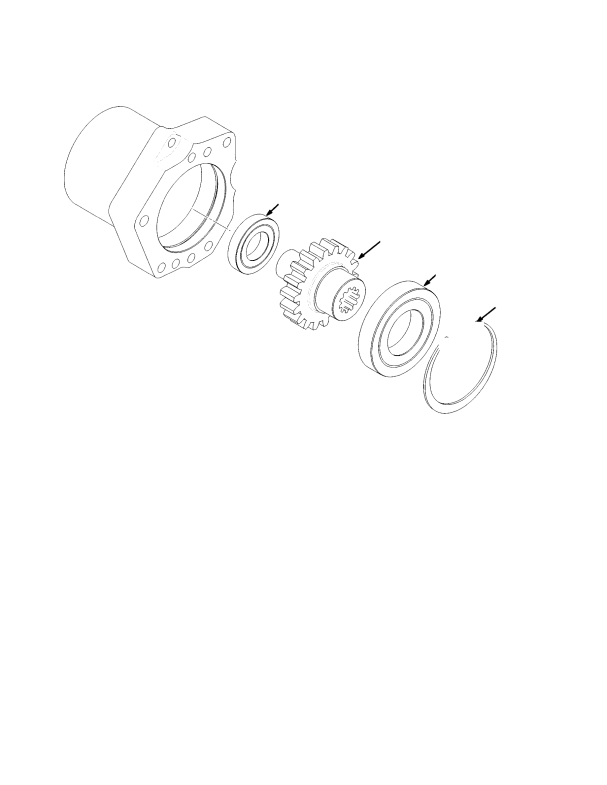 PUMP ADAPTER  DIESEL (->S/N F006A10557 ->)