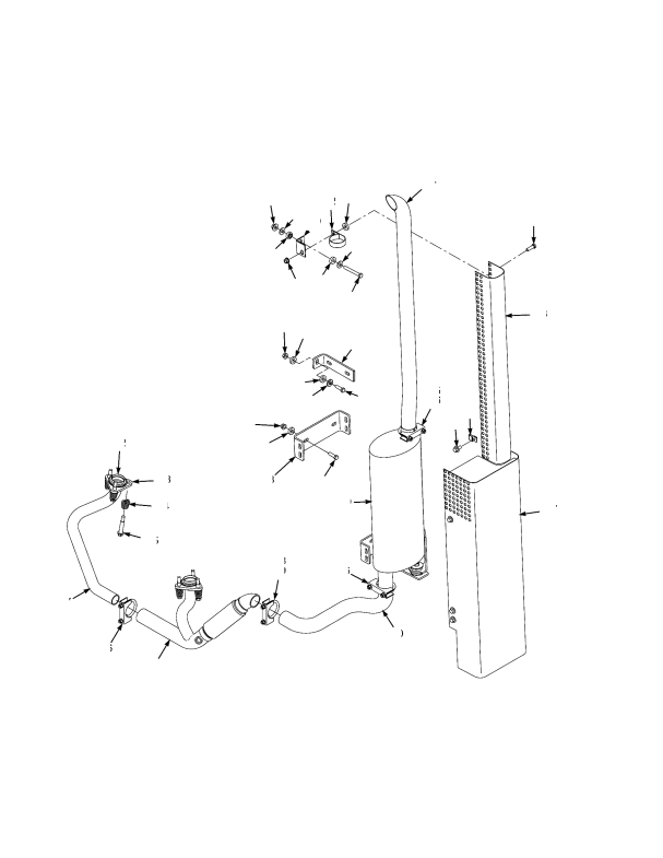 EXHAUST WITH CAB