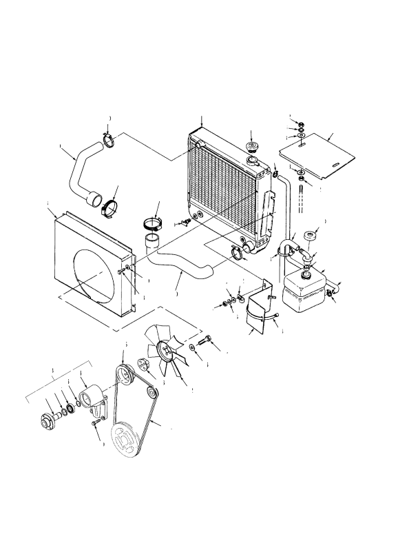 COOLING AND FAN DRIVE DIESEL