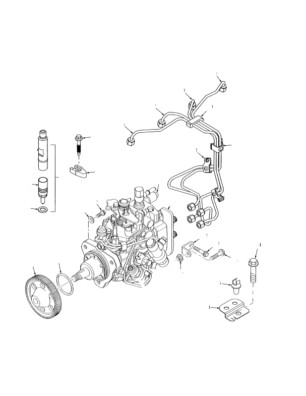 FUEL INJECTION PUMP DIESEL TIER II