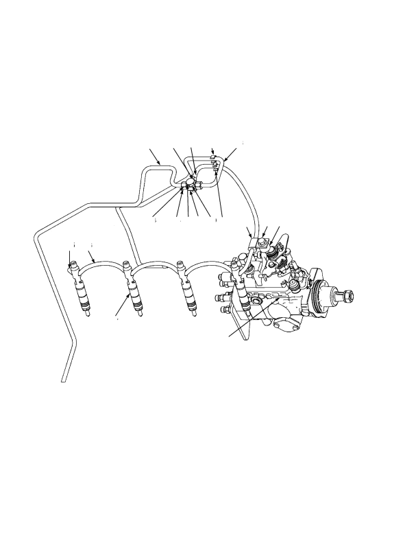 FUEL INJECTION PUMP WITH BLEED BACK SYSTEM