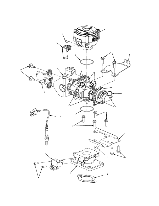 THROTTLE BODY AND LPG MIXER