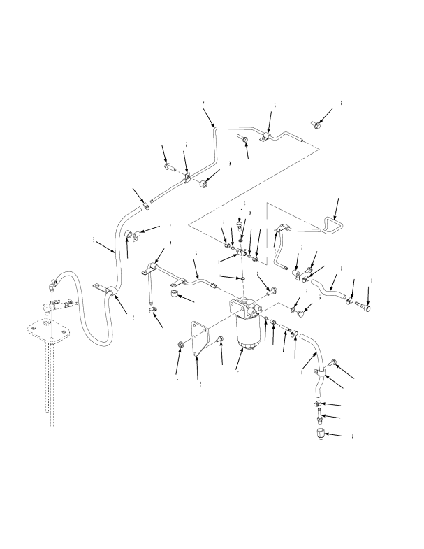 FUEL SUPPLY SYSTEM DIESEL TIER II FUEL FILTER SYSTEM