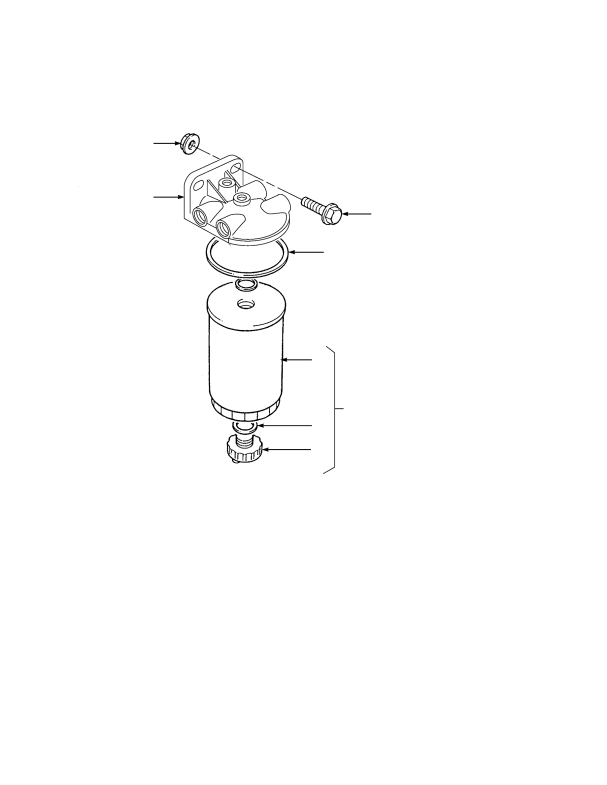 FUEL FILTER TIER II DIESEL