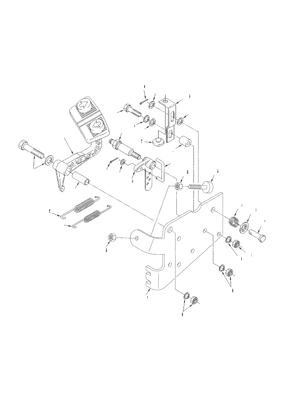 ACCELERATOR PEDAL AND BRACKET MONOTROL