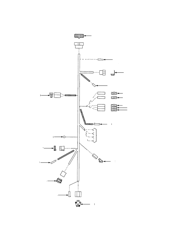 WIRE HARNESS MAIN DIESEL (8/2005 ->)