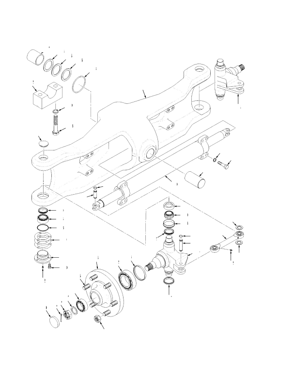 STEERING AXLE