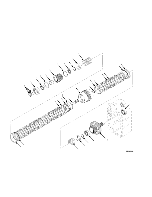 CLUTCH REVERSE AND SECOND