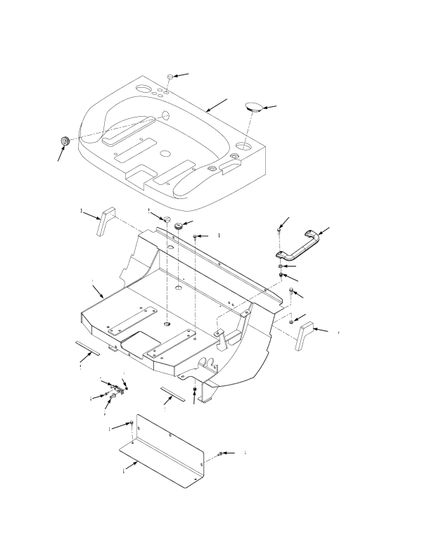 SEAT PAN AND COVERS