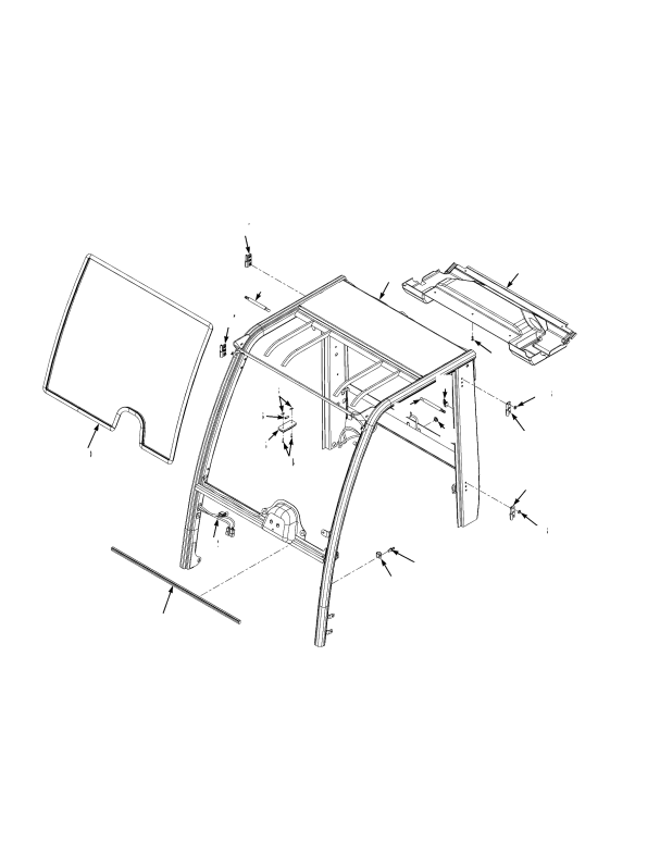 CAB INTERIOR PARTS