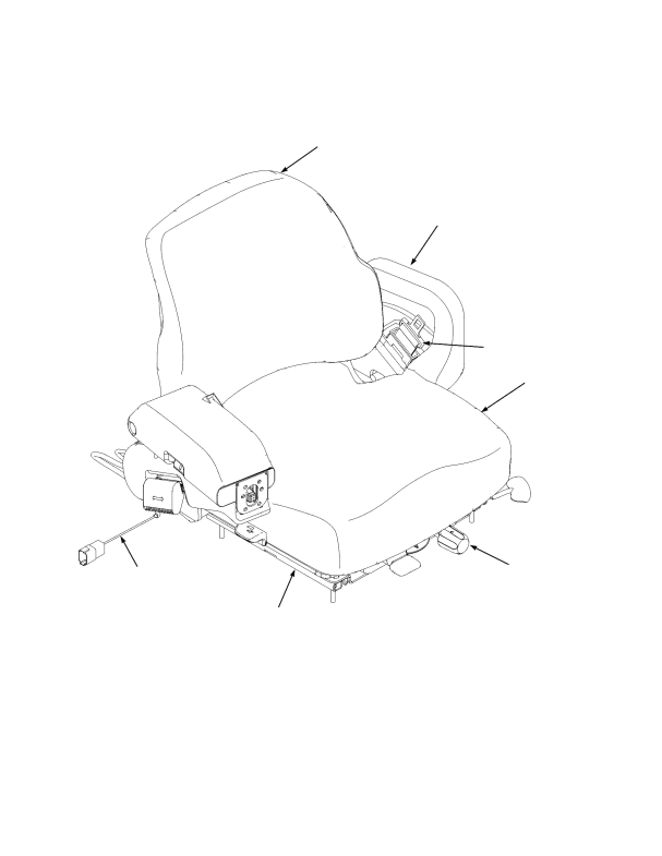 FULL SUSPENSION SEAT WITH AND WITHOUT ELECTRONIC CONTROLS