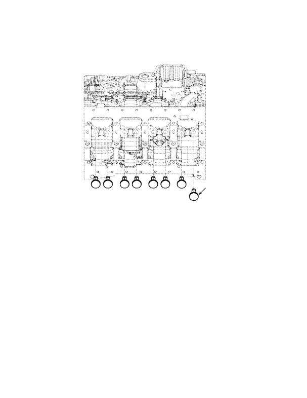 DIESEL ENGINE ASSEMBLY VALVE TAPPETS CUMMINS 4.5L