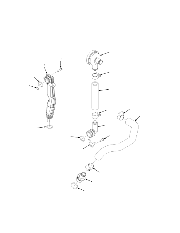 DIESEL ENGINE ASSEMBLY CRANKCASE BREATHER 