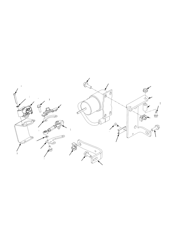 ELECTRONIC THROTTLE LINKAGE CUMMINS 4.5L DIESE