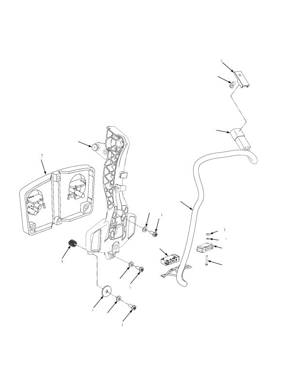 MONOTROL PEDAL ASSEMBLY