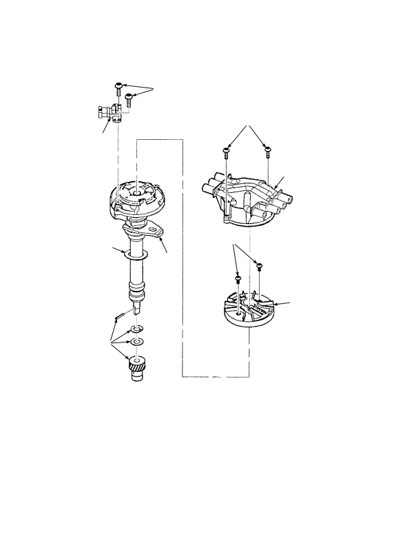 DISTRIBUTOR ASSEMBLY GM 4.3L LPG