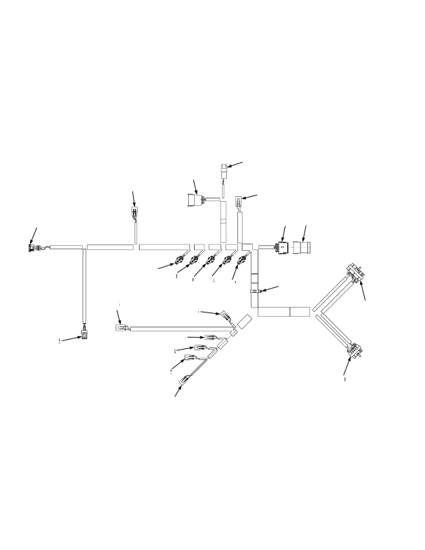 WIRE HARNESS TRANSMISSION THREE SPEED