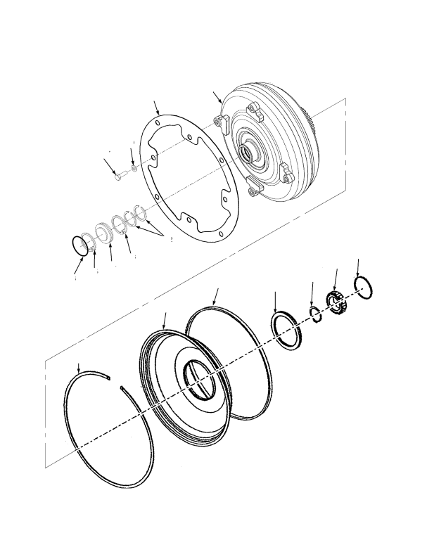 TORQUE CONVERTER GM 4.3L LPG