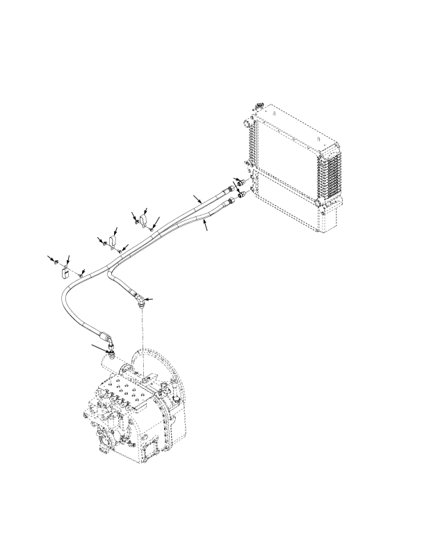 TRANSMISSION COOLING WITH EXTERNAL OIL COOLER