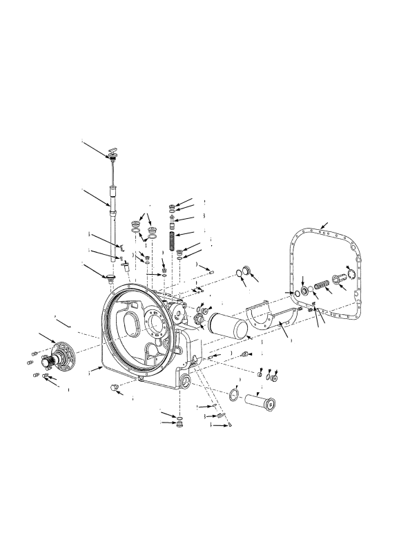 TRANSMISSION ASSEMBLY THREE SPEED
