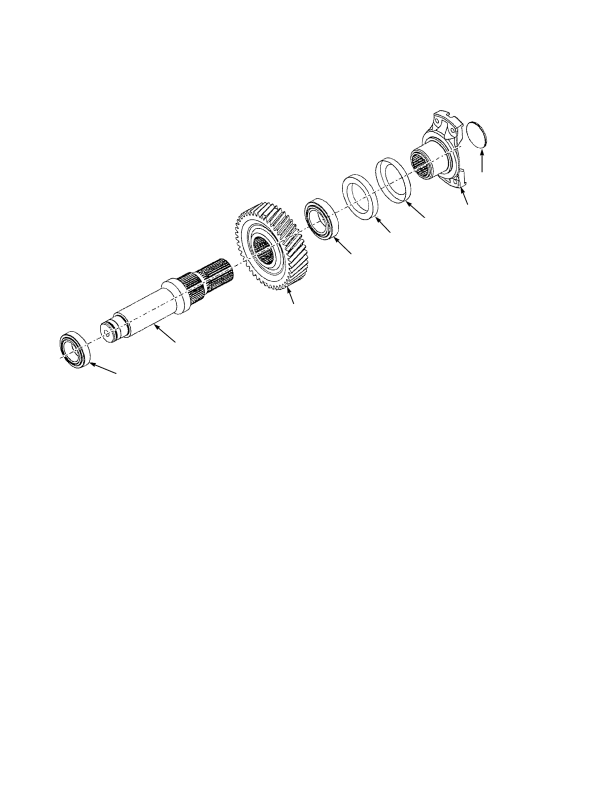 OUTPUT SHAFT TWO SPEED TRANSMISSION