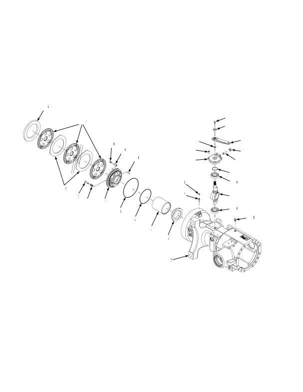 WET BRAKE ASSEMBLY