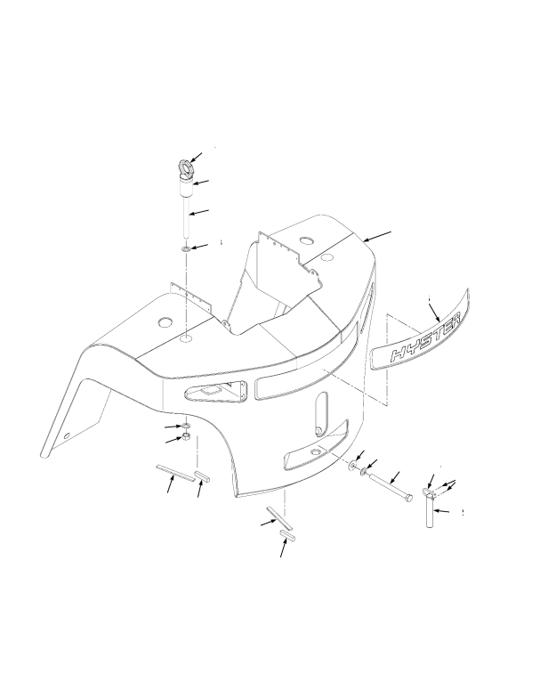 COUNTERWEIGHT WITH LIFTING EYES