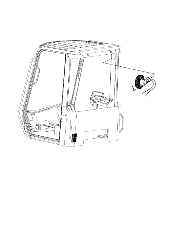 CAB RECIRCULATING FAN CLOSED CAB