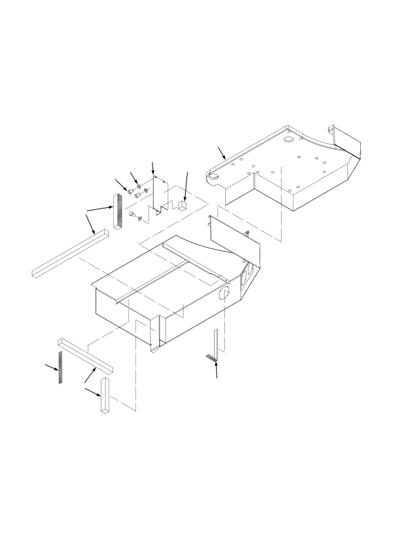 AIR DUCT ASSEMBLY HEATER CLOSED CAB WITHOUT AIRCO