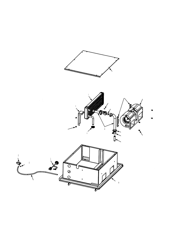 HEATER ASSEMBLY CLOSED CAB WITHOUT AIRCO