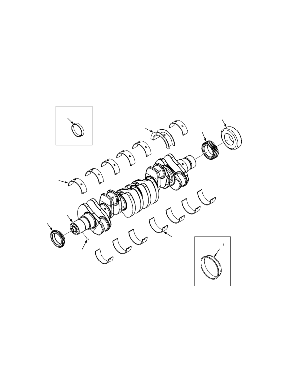 CRANKSHAFT AND BEARINGS