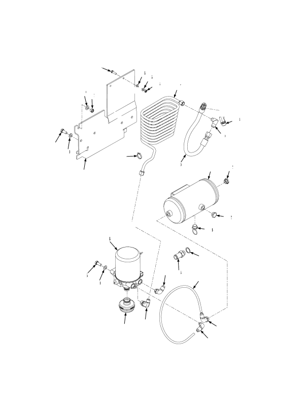 AIR DRYER SYSTEM DRY BRAKE