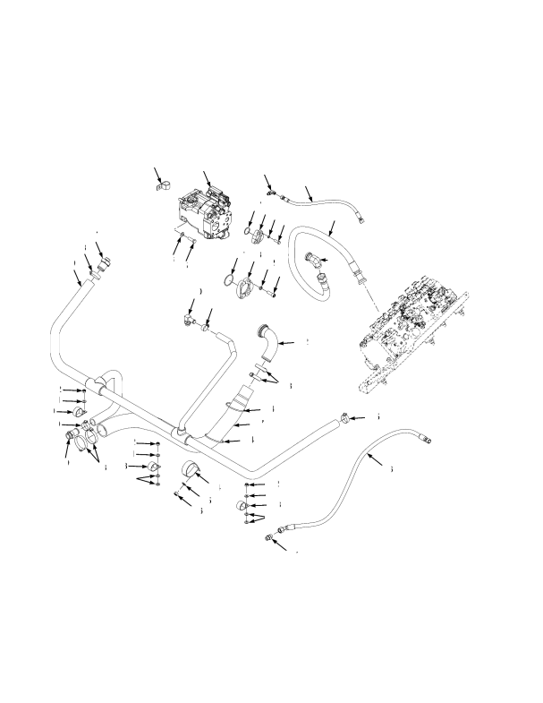 HYDRAULIC PUMP AND ATTACHING PARTS 90CC HEAVY DUTY TRANSMISSION