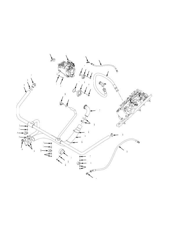 HYDRAULIC PUMP AND ATTACHING PARTS 90CC HEAVY DUTY TRANSMISSION