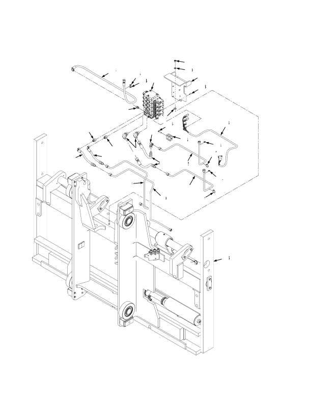 CARRIAGE 2 STAGE- ISS WITHOUT FORK POSITIONER