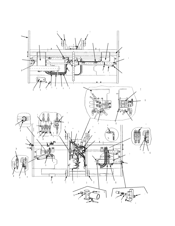 CARRIAGE 3 STAGE-ISS SIMULTANEOUS FORK POSITIONER