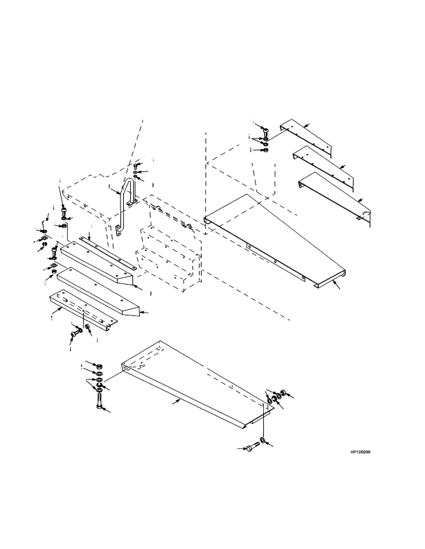 FLOOR PLATES AND COVERS FORK LIFT TRUCK