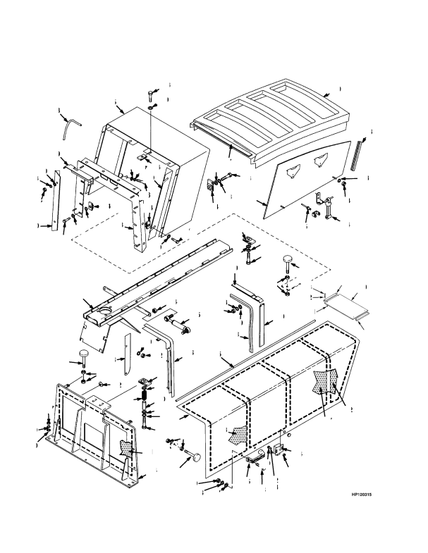 HOOD FORK LIFT TRUCK